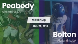Matchup: Peabody vs. Bolton  2018
