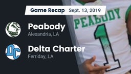 Recap: Peabody  vs. Delta Charter 2019