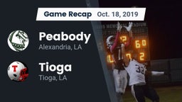Recap: Peabody  vs. Tioga  2019