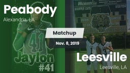 Matchup: Peabody vs. Leesville  2019