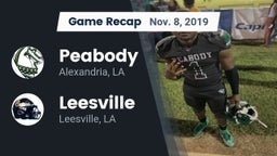 Recap: Peabody  vs. Leesville  2019