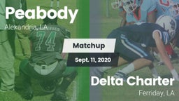 Matchup: Peabody vs. Delta Charter 2020