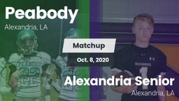 Matchup: Peabody vs. Alexandria Senior  2020