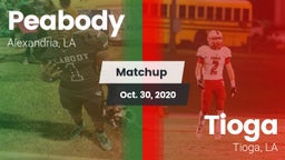 Matchup: Peabody vs. Tioga  2020