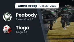 Recap: Peabody  vs. Tioga  2020