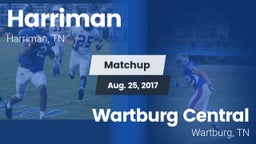 Matchup: Harriman vs. Wartburg Central  2017
