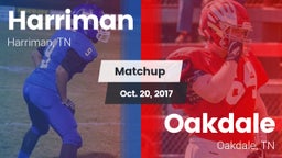Matchup: Harriman vs. Oakdale  2017