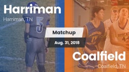 Matchup: Harriman vs. Coalfield  2018