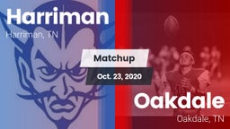 Matchup: Harriman vs. Oakdale  2020
