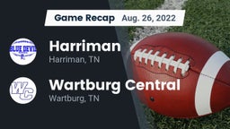 Recap: Harriman  vs. Wartburg Central  2022