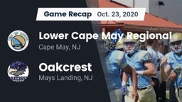 Recap: Lower Cape May Regional  vs. Oakcrest  2020