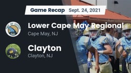 Recap: Lower Cape May Regional  vs. Clayton  2021