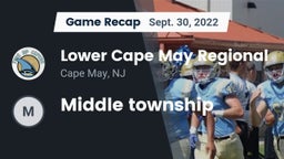Recap: Lower Cape May Regional  vs. Middle township 2022