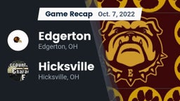 Recap: Edgerton  vs. Hicksville  2022