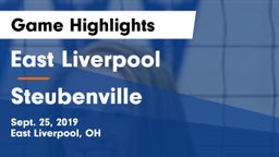 East Liverpool  vs Steubenville  Game Highlights - Sept. 25, 2019