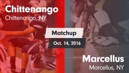 Matchup: Chittenango vs. Marcellus  2016