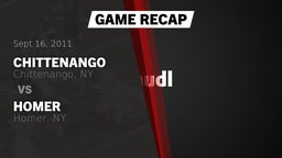 Recap: Chittenango  vs. Homer  2011