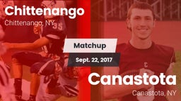 Matchup: Chittenango vs. Canastota  2017