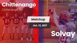 Matchup: Chittenango vs. Solvay  2017
