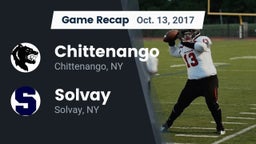 Recap: Chittenango  vs. Solvay  2017