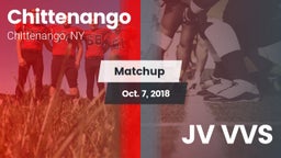 Matchup: Chittenango vs. JV VVS 2018