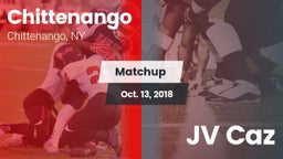 Matchup: Chittenango vs. JV Caz 2018