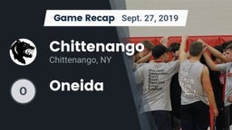 Recap: Chittenango  vs. Oneida 2019