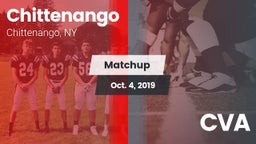 Matchup: Chittenango vs. CVA 2019