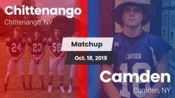 Matchup: Chittenango vs. Camden  2019