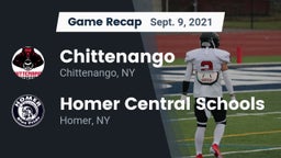 Recap: Chittenango  vs. Homer Central Schools 2021