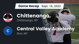 Recap: Chittenango  vs. Central Valley Academy 2022