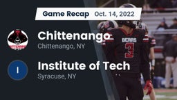 Recap: Chittenango  vs. Institute of Tech  2022