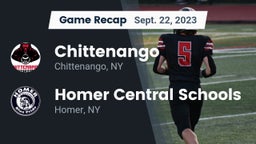 Recap: Chittenango  vs. Homer Central Schools 2023