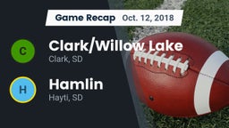 Recap: Clark/Willow Lake  vs. Hamlin  2018