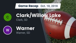 Recap: Clark/Willow Lake  vs. Warner  2018