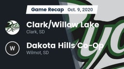 Recap: Clark/Willow Lake  vs. Dakota Hills Co-Op 2020