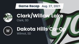 Recap: Clark/Willow Lake  vs. Dakota Hills Co-Op 2021
