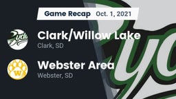 Recap: Clark/Willow Lake  vs. Webster Area  2021