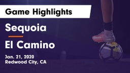 Sequoia  vs El Camino  Game Highlights - Jan. 21, 2020