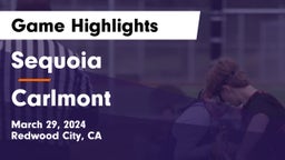 Sequoia  vs Carlmont  Game Highlights - March 29, 2024