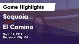 Sequoia  vs El Camino Game Highlights - Sept. 12, 2019