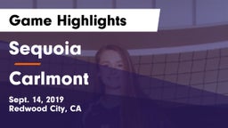 Sequoia  vs Carlmont  Game Highlights - Sept. 14, 2019