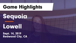 Sequoia  vs Lowell Game Highlights - Sept. 14, 2019