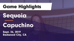 Sequoia  vs Capuchino Game Highlights - Sept. 26, 2019