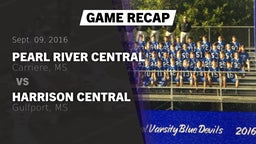 Recap: Pearl River Central  vs. Harrison Central  2016