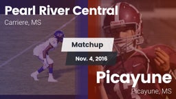 Matchup: Pearl River Central vs. Picayune  2016