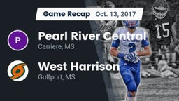 Recap: Pearl River Central  vs. West Harrison  2017