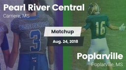 Matchup: Pearl River Central vs. Poplarville  2018