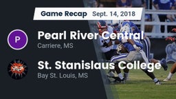 Recap: Pearl River Central  vs. St. Stanislaus College 2018