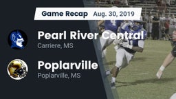 Recap: Pearl River Central  vs. Poplarville  2019